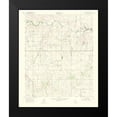 thumbnail image 2 of USGS 15x18 Black Modern Framed Museum Art Print Titled - Kelton Northwest Texas Quad - USGS 1965, 2 of 5