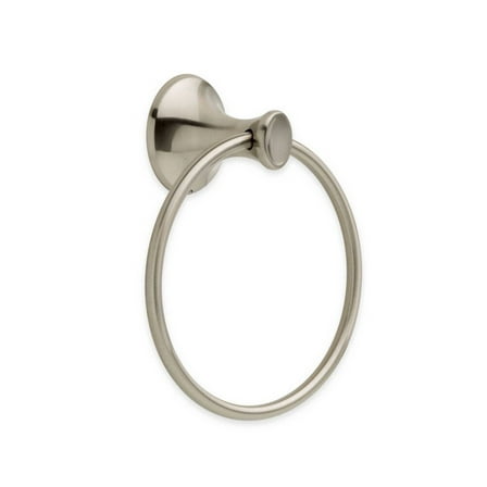 HARG46-SN Hargrove Bath Towel Ring Satin Nickel Finish
