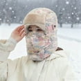 thumbnail image 3 of 2 en 1 Coupe-Vent avec Lunettes Intégrées Ski Thermique d'Hiver pour Activités de Plein Air Camping Randonnée et Temps Froid, 3 of 3