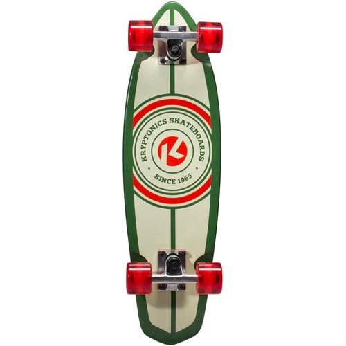 Kryptonics 26" Mini Cruiser Complete Skateboard