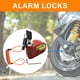 thumbnail image 5 of Juego de candados de disco con alarma de 110 DB con llaves de cable recordatorio para motocicletas/bicicletas/scooter, 5 of 9
