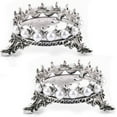 thumbnail image 1 of Corona Nail Art Brush Holder con decoración de perlas de imitación para DIY Nail Art grabado dibujo lápiz cepillo Ormromra CPB-DE-LYY354-3, 1 of 5