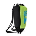 thumbnail image 2 of Adventure Time Is My Time Drawstring Backpack Sports Bag Sackpack 17" x 13", Perfect for Gym, Yoga or Practice, 2 of 5