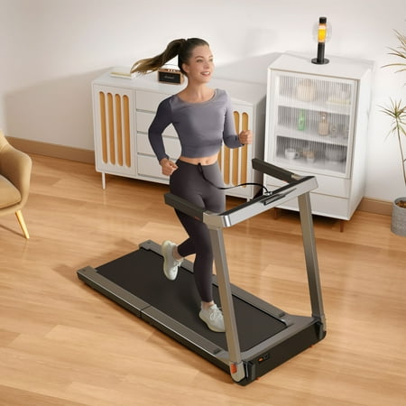 Denise Austin WalkingPad Collapsible Treadmill - Gray