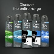 Dove Men+Care Stain Defense Long Lasting Mens Antiperspirant Deodorant Dry Spray, Clean, 3.8 oz