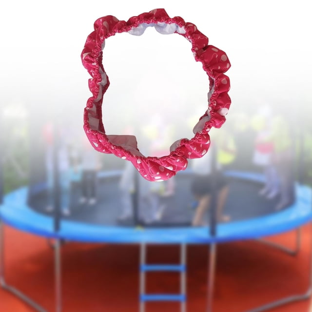 Alfombrilla para trampolín DYNWAVEMX cubierta de resorte portátil para niños 38 pulgadas 8 agujeros