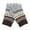 Grey, variant on yievot Women's Winter Touch Screen Gloves Plush Lining Warm Hand Fleece Lined Knit Gloves Print Elastic Cuff Winter Texting Gloves