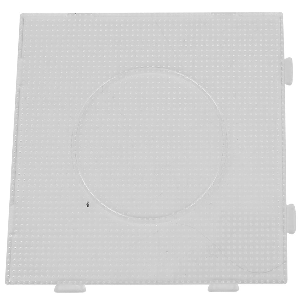 Perles de Perler Bricolage Perles Transparentes Gabarit de Panneau Perforé Géométrique Perles de Perler Mini Perler Atteindre Plus