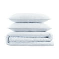 thumbnail image 2 of Serta Simply Comfort White Solid 3-Piece Quilt Set, King, 2 of 4