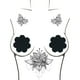 thumbnail image 4 of 28 pares de cubiertas para pezones, empanadas para senos, cubiertas para senos desechables en forma de flor, empanadas para sujetador de pétalos autoadhesivas, 4 of 5