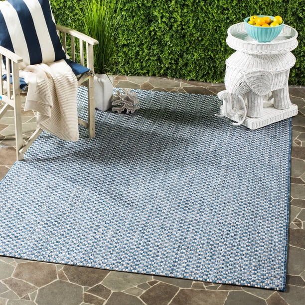SAFAVIEH Courtyard Blair Geometric Indoor/Outdoor Area Rug, 2' x 3'7