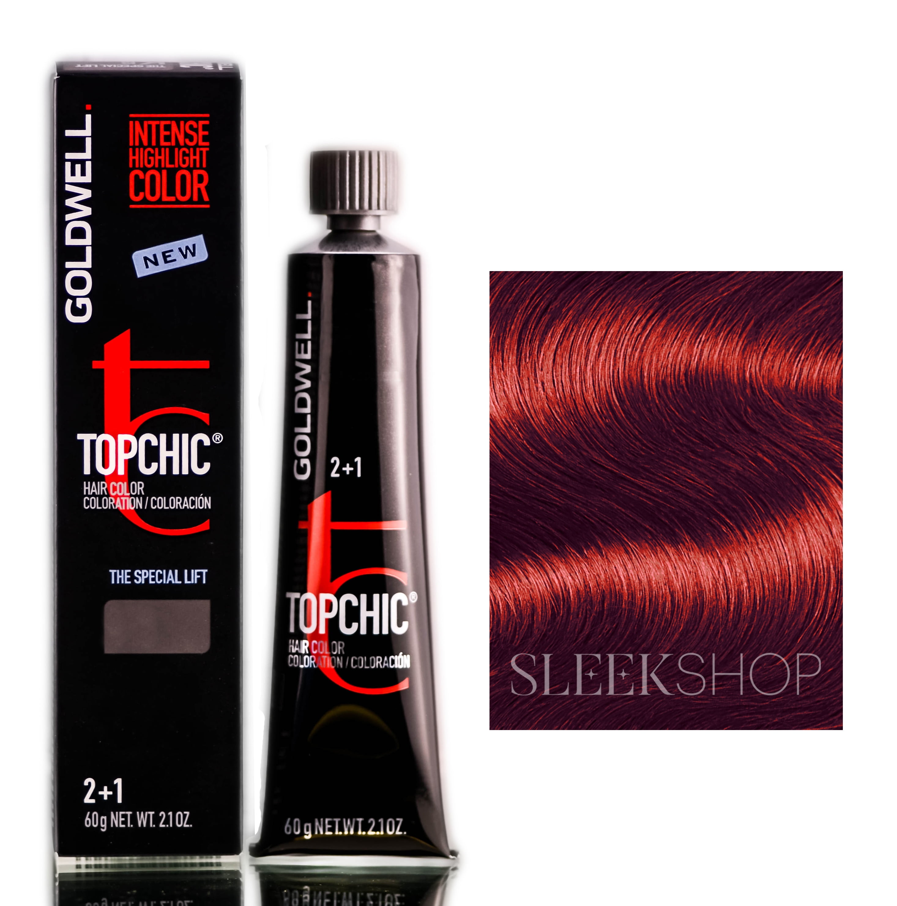 Marine skyskraber midlertidig KR - Copper Red , Goldwell Topchic Professional Hair Color (2.1 oz tube) -  The Special Lift, haircolor dye scalp beauty - Pack of 1 w/ Sleek 3-in-1  Comb/Brush - Walmart.com