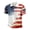 WenDA01_White, variant on WEIWEN American Flag Polo Shirt Men 4th of July T-Shirts USA Patriotic Golf Shirts Short Sleeve 1776 Tops Mens 250 Anniversary USA Polos White S