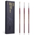thumbnail image 1 of Pinceles de pintura Golden Maple Kolinsky Sable en miniatura, 3 unidades, 1 of 6