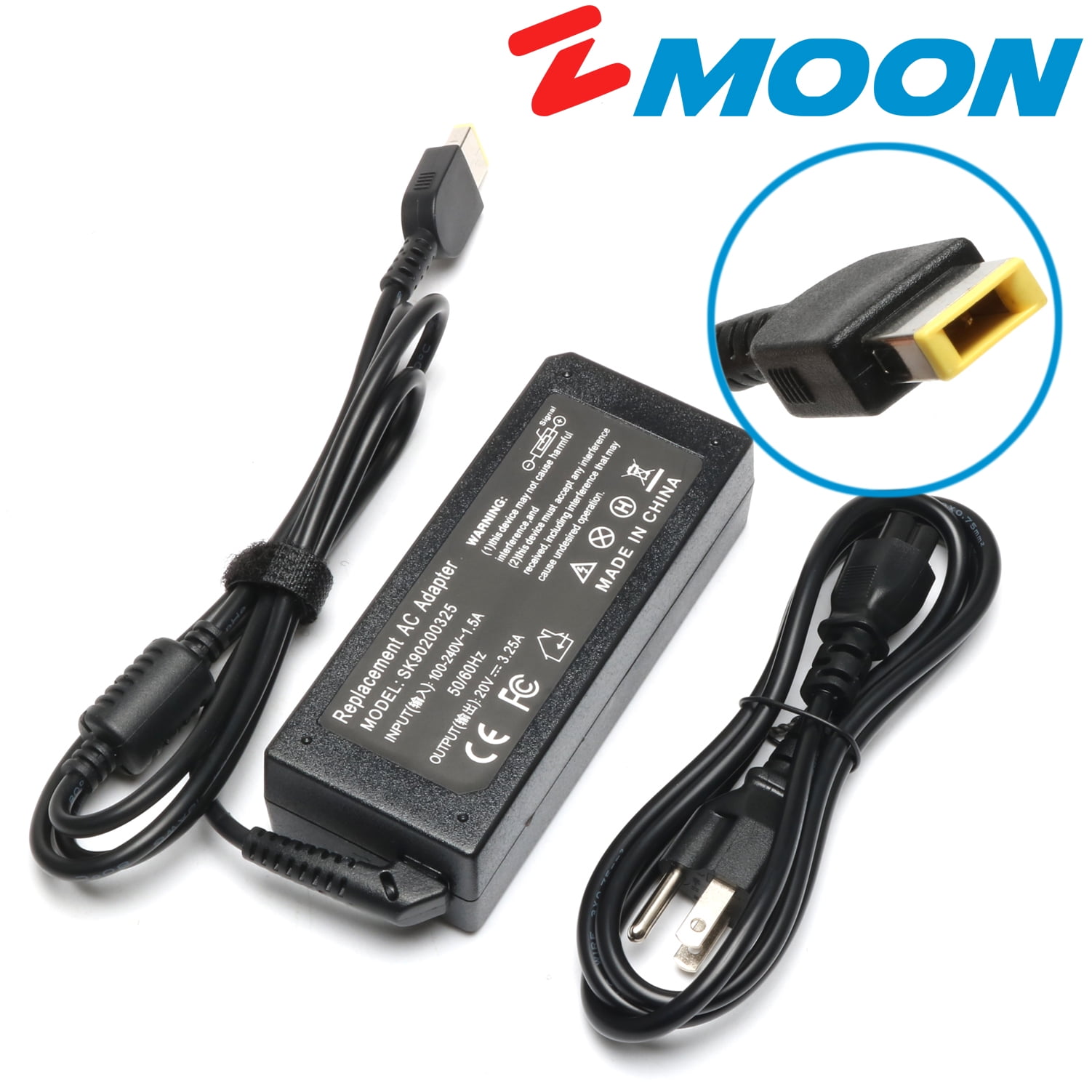 AC Power Cable Genuine Lenovo X1 Carbon X230s X240 X240s X250 X260 Charger 