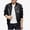 Black, variant on DJDLJWCJ Boys Fleece Lined Leather Jacket Kids Solid Color Stand Collar Zip Up Winter Jacket, Windproof Warm Outerwear Black Size 5T