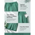 thumbnail image 5 of Men's & Big Men's Stretch Shorts with Active Waistband,9" Inseam,4 Pockets，Sizes 30-40, 5 of 7