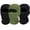 2 Black+ 1 Armygreen, variant on Balaclava Face Mask Summer Cooling Neck Gaiter, Sun Protector Motorcycle Ski Scarf for Men/Women