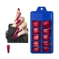 thumbnail image 5 of Ballet Nail Patch Solid Color Wear Nails Euramerican Style Full Cover 100 Manicure Set, 5 of 8