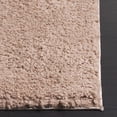 thumbnail image 2 of SAFAVIEH Rumi Blaire Solid Polyester Shag Runner Rug, Beige, 2'2" x 8', 2 of 6