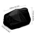 thumbnail image 3 of Tractor Mower Protective Cover Classic Snow Cover Accompanies You To Easily Cope With Ensuring Equipment, 3 of 8