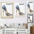 thumbnail image 4 of Designart "High Heel Fashion Chic I" Fashion High Heels Floater Framed Canvas Prints, 4 of 5