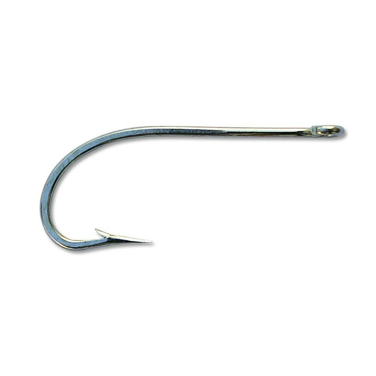 Mustad 34091 O'Shaughnessy Large Ring, Forged Classic Hook - Duratin - 100  Per Pack 