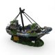 thumbnail image 2 of Adorno de acuario de barco de pesca de resina Decoración de plástico Tema de barco pirata hundido Barco pirata antiguo Barco del tesoro hundido Acuario, 2 of 5