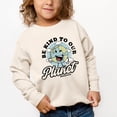 thumbnail image 5 of SmileyWorld Be Kind To Our Planet Retro - Toddler Graphic Sweatshirt, 5 of 11