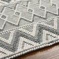 thumbnail image 6 of BoutiqueRugs Evita Bohemian, Transitional Area Rug - Gray, White, Charcoal - 6' x 9', 6 of 8