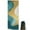 Gold Teal Blue, variant on Blue Gold Wave Marble Pattern Hot Yoga Mat Towel Non Slip for Hot Yoga - Quick-Drying Yoga Mat Cover with 4 Corner Pockets with Travel Bag - Hot Yoga Towel Non Slip 70"x26"