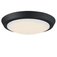 thumbnail image 2 of Westinghouse Lighting  One Light 11 Inch 20 Watt LED Indoor Matte Black Flush Mount Fixture, 2 of 5