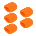 thumbnail image 1 of Paravientos de micrófono de mano, 5 uds., cubiertas de espuma para micrófono compatibles con estándar, 1 of 7