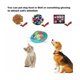 thumbnail image 5 of Juguetes interactivos para perros, pelota para bocadillos para perros, juguete dispensador de comida para perros, para perros medianos que cazan y juegan (azul), 5 of 5