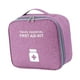 thumbnail image 2 of Bolsa de almacenamiento de medicamentos, botiquín de primeros auxilios, botiquín de primeros auxilios de emergencia, bolsa médica de emergencia para morado y L, 2 of 8