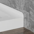 thumbnail image 3 of Barara King 36x36 Inch Acrylic Shower Base Anti Slip Bathroom Shower Pan, White, 3 of 5