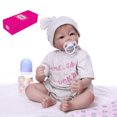 thumbnail image 1 of Decdeal 20inch 50cm Reborn Baby Doll Realista Silicona Vinyl Baby Dolls Regalos perfectos Juguete co Decdeal Muñeca, 1 of 7