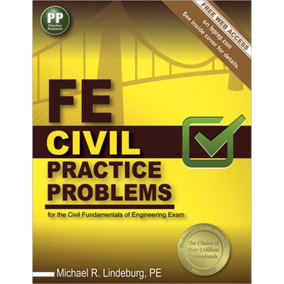 FE Civil Practice Problems (Paperback) by Michael R Lindeburg