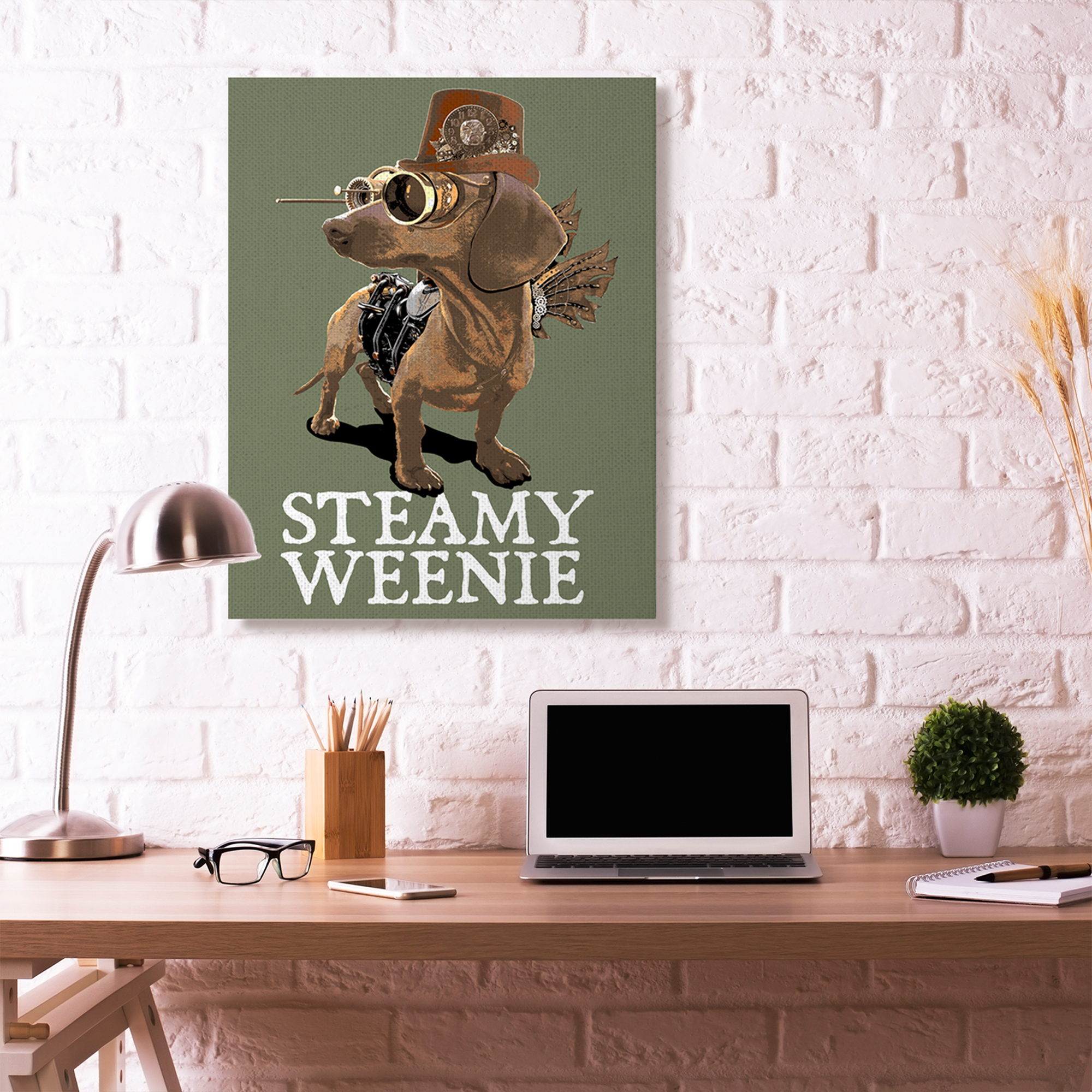 Stupell Home Decor Framed Canvas Art Print, 36" x 1.5"