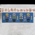 thumbnail image 3 of Coir Door Mat Triple Florals 10 X 30, 3 of 3