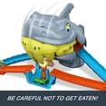 thumbnail image 5 of Hot Wheels City Shark Chomp Beach Playset & 1:64 Scale Die-Cast Toy Car, Big Win Moment, 5 of 7
