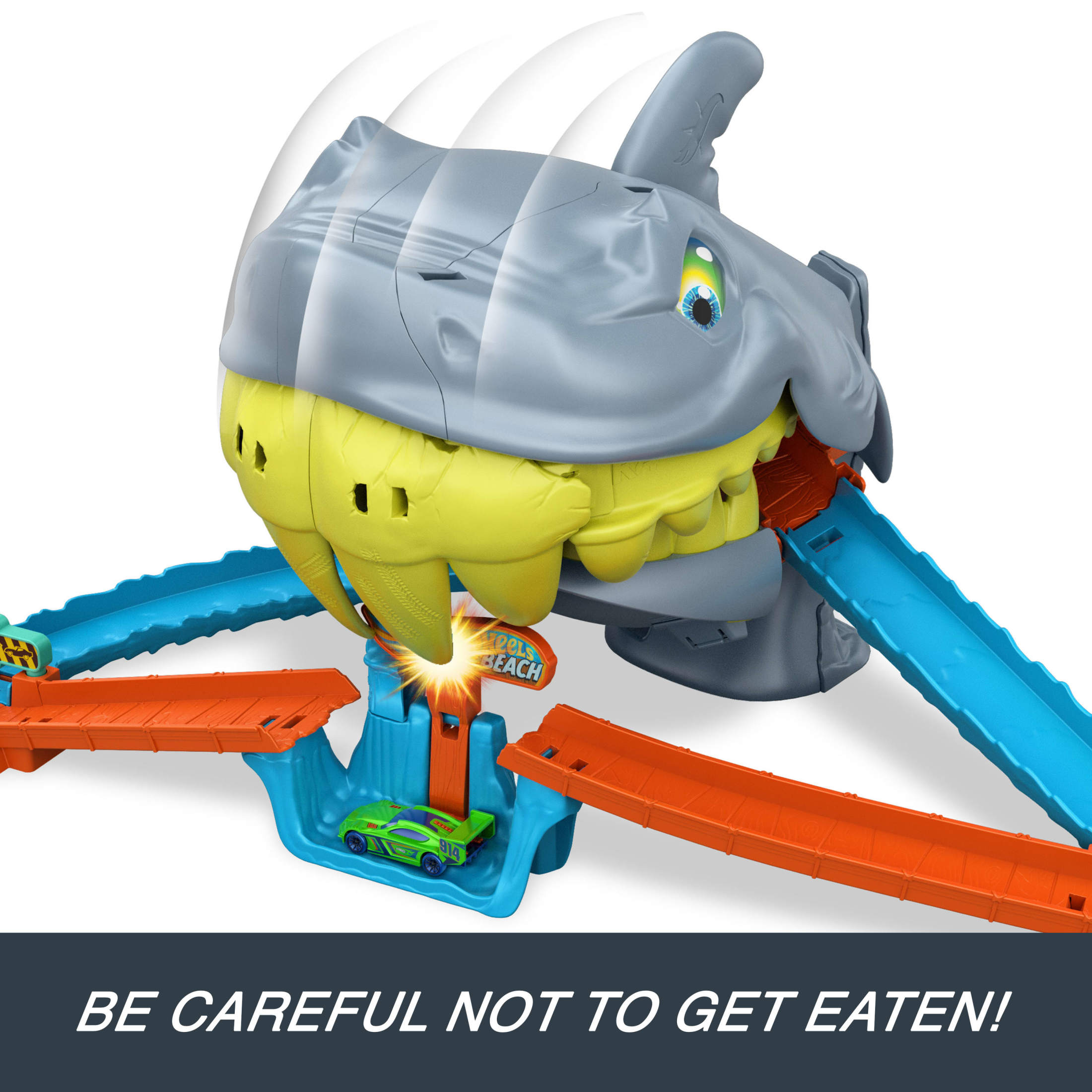 Hot Wheels City Shark Chomp Beach Playset photo 4