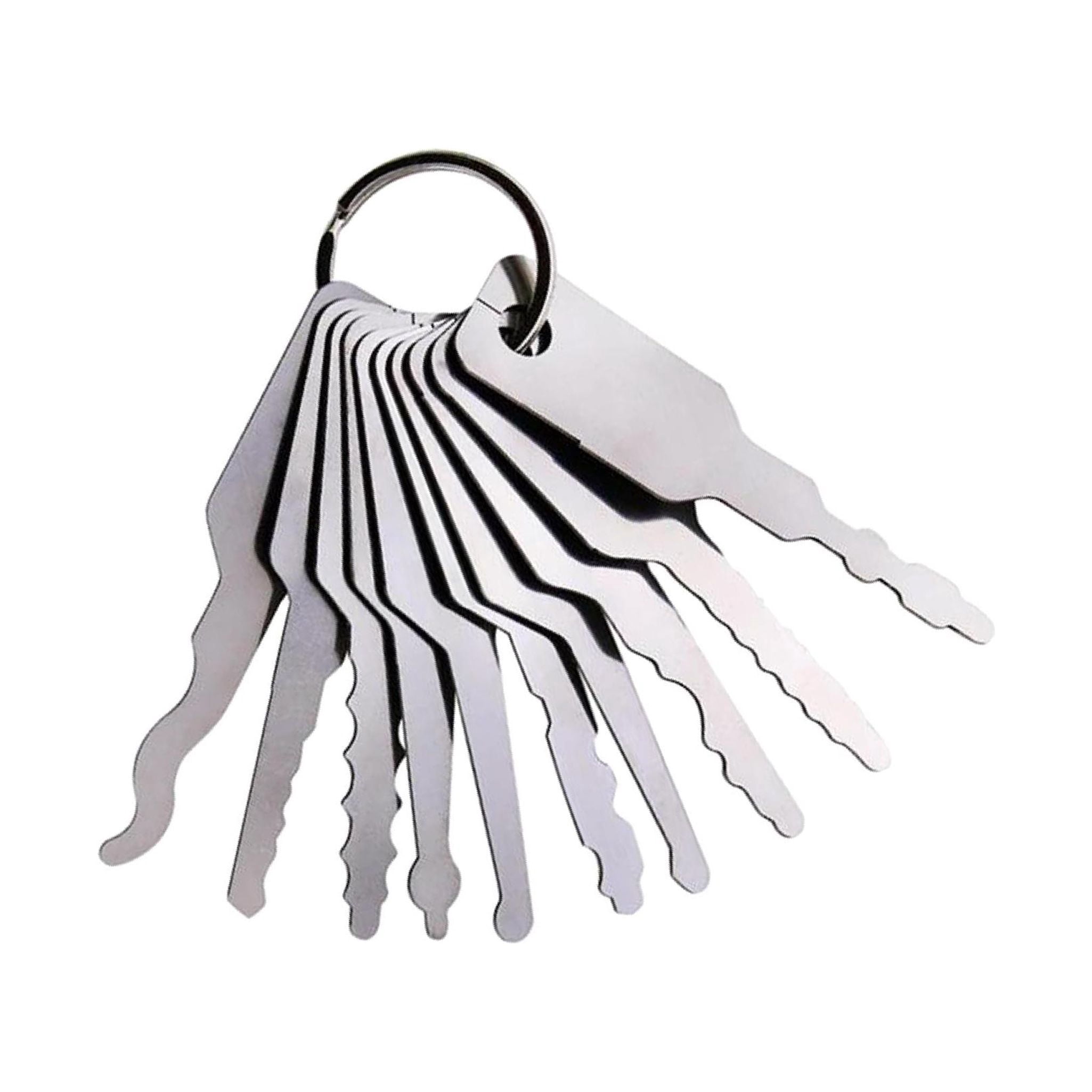 VONKY Durable 10x Car Jiggler Lock Key Set for Reliable Auto Car