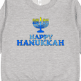 thumbnail image 3 of Inktastic Happy Hanukkah with Menorah Toddler Sweatshirt, 3 of 4