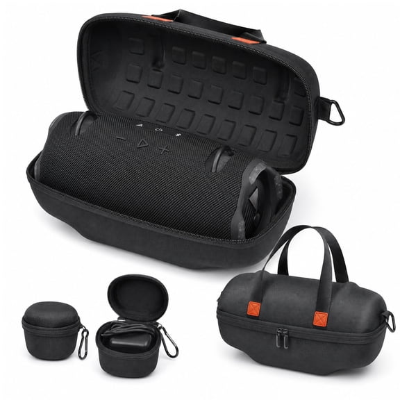 Carrying Case Compatible with JBL Xtreme 4/3 Portable Waterproof Wireless Bluetooth Speaker Black (Box Only)