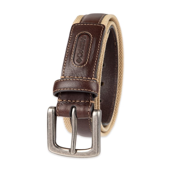 Cinturón Columbia, tejido casual cómodo y elástico para hombre