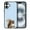 Brown Gray Squirrel, variant on WIRESTER Shockproof Soft Rubber Cover Case for Apple iPhone 16 6.1" 2024, Animal Boston Terrier Dog On Light Blue Background