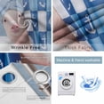 thumbnail image 2 of Funny Pig Blackout Curtains for Bedroom, Cute Art Modern Lovely Animals on Showering Blue Thermal Insulated Kitchen Drapes with Grommets, Light Blocking Window Treatment, 2 Panels 42" x 45", 2 of 7