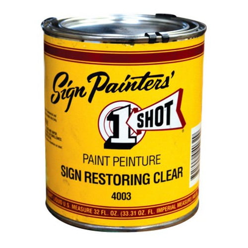 1 Shot Enamel, 32 oz., Clear