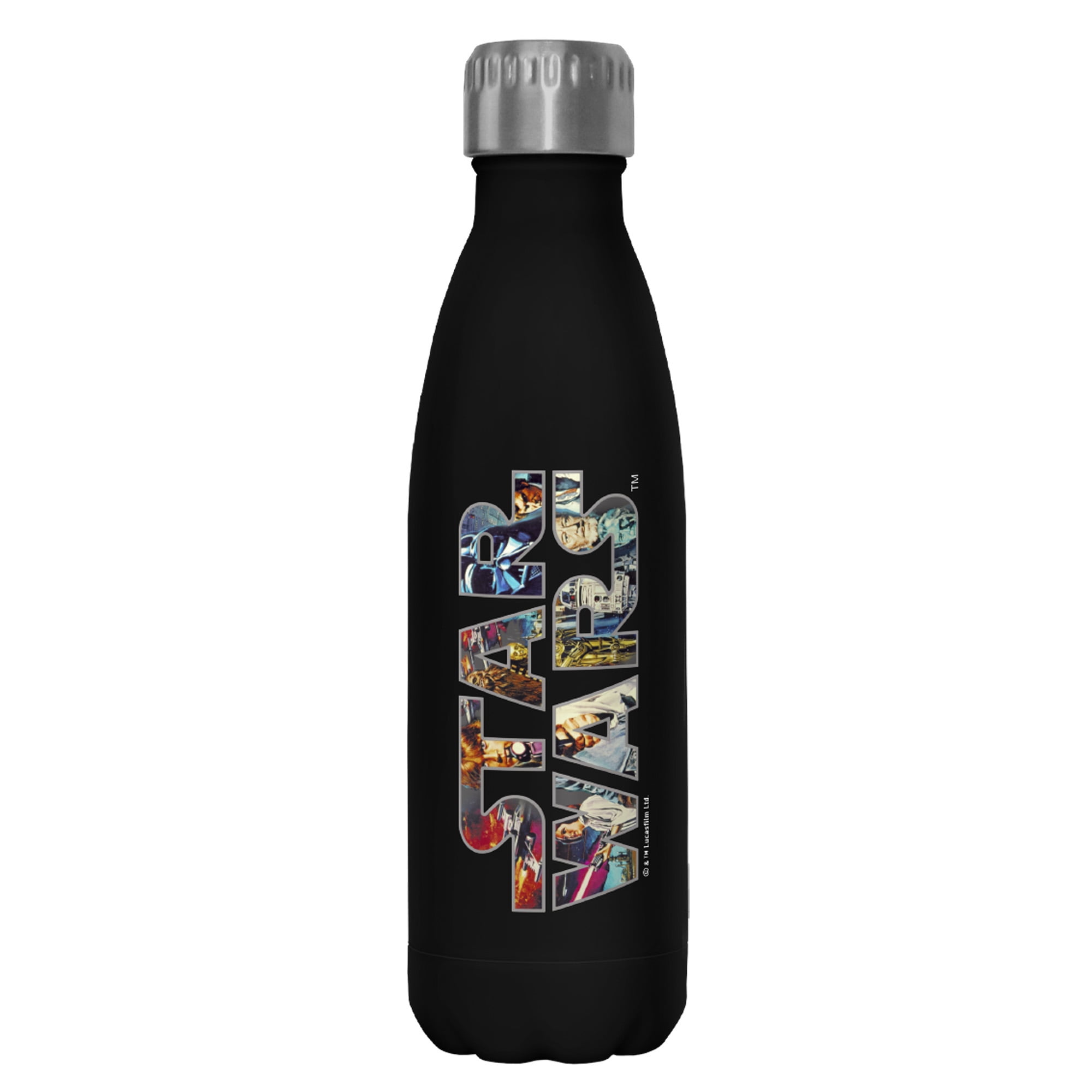 Stainless Steel Insulated Personalized Custom Star Wars Inspired Water Bottle or Tumbler Movie Quotes
